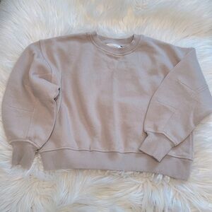 Cozy kids Sweater in Taupe